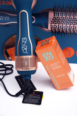 ENZO One-Step Pro Volumizing Styler avec traitement à l'huile d'argan marocaine et 24K