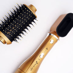 ENZO EN-751 Brosse de coiffage et sèche-cheveux 2-en-1