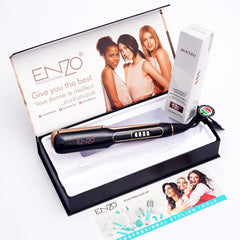 Enzo Professional Ionic Hair Straightener – Advanced Frizz-Free Styling