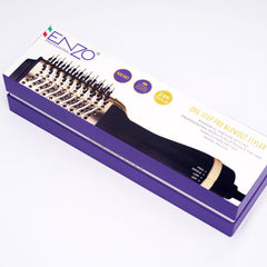 ENZO Professional One-Step Pro Blowout Styler – Sèche-cheveux 24K Gold et volumateur