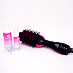 Kit Brosse Chauffante Daesol + Sérum Protecteur + Leave-In Conditioner